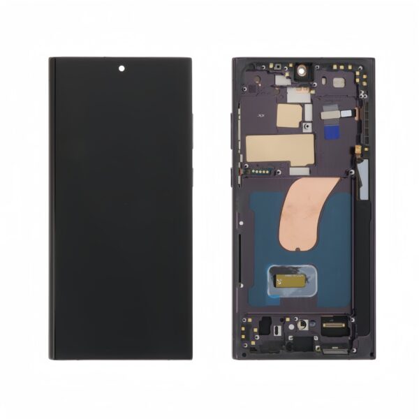 “OLED” Screen Samsung S23 Ultra (SM-S981B) With Black Frame LCD+Full TOUCH