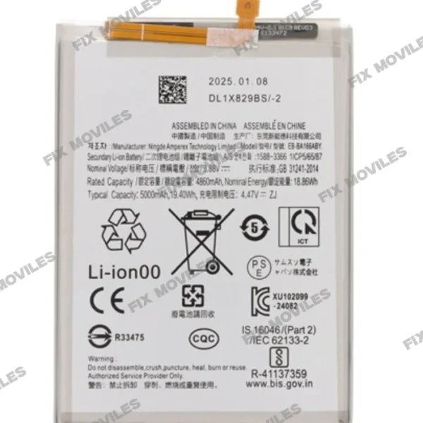 Battery Samsung A16 5G _ 4G EB-BA166ABY