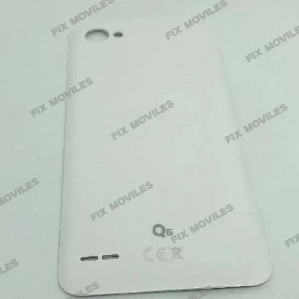 Battery back cover for LG Q6 M700A - White