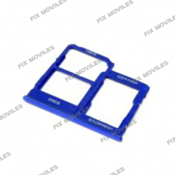 Dual SIM+Micro SD tray blue Samsung A40 (A405)