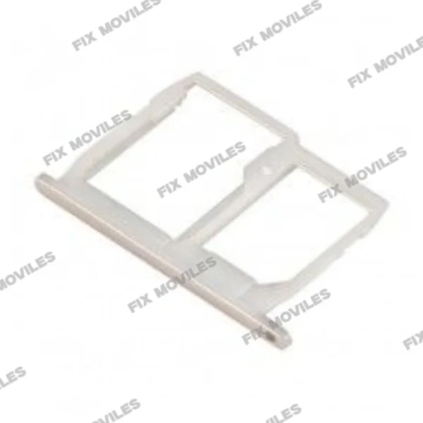 Gold-colored SIM and MicroSD card holder for LG G5