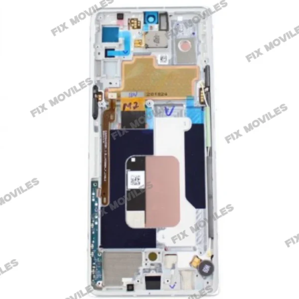 LG Velvet 5G Silver Frame Screen ORIGINAL