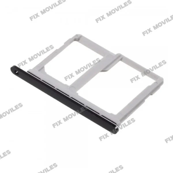 SIM and MicroSD card tray for LG Q6 M700A - Black