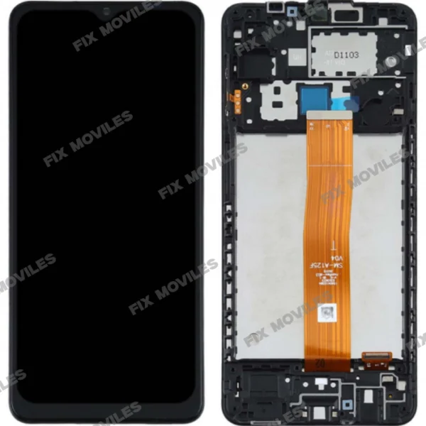 Samsung A12 A125F Screen with Frame COMPATIBLE