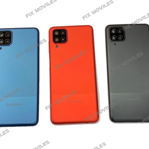 Samsung A12 Black Back Cover