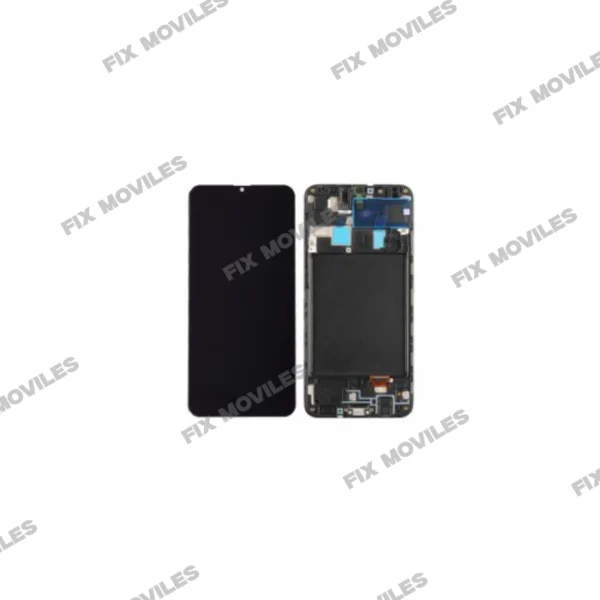 Samsung A20 (A205) Black Screen with Frame ORIGINAL