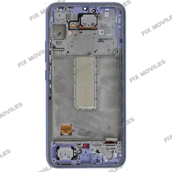 Samsung A34 5G A346 ORIGINAL screen with purple frame