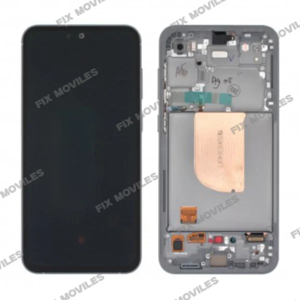Samsung S24 FE S721 Screen with Gray Frame *ORIGINAL*