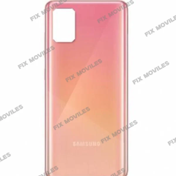 Tapa trasera Rosa Samsung A51 5G (A516)