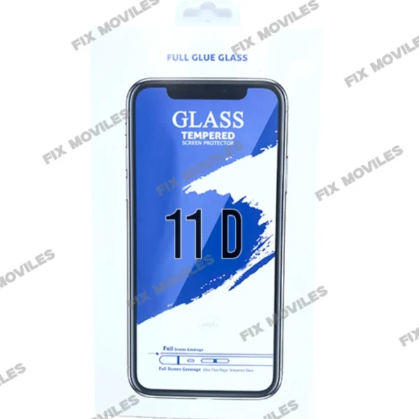 11D Tempered Glass Screen Protector for iPhone 6+ White