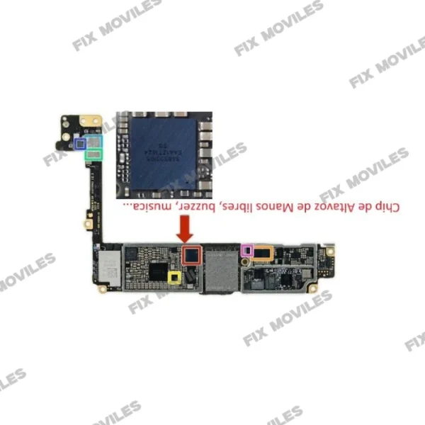 Buzzer_Hands-Free Audio IC Chip for iPhone 7_7 Plus