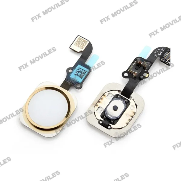 Flex Home Button for iPhone 6G _ 6 Plus Gold