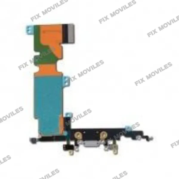 White charging flex cable for iPhone 8 Plus