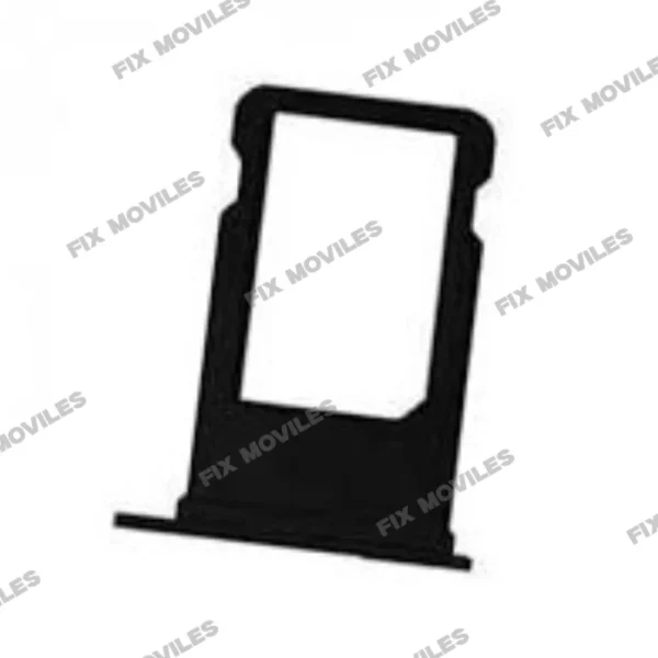 black iPhone X SIM tray