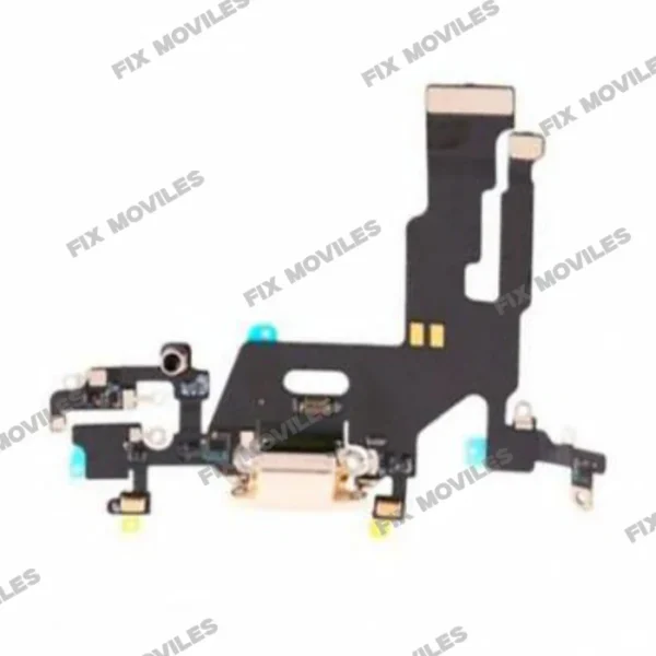 iPhone 11 White Charging Port and Microphone Flex Cable