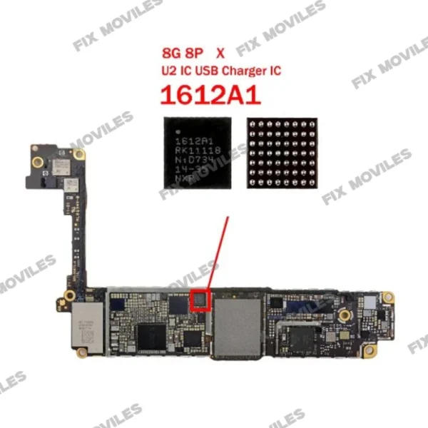iPhone 8 _ 8+ _ X U6300 _ 1612A1 Charging IC Chip