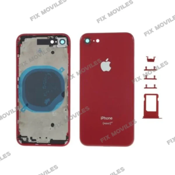 iPhone 8 chassis without components RED