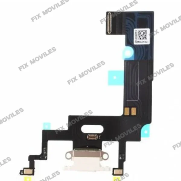 iPhone XR Charging Port Flex Cable (White)