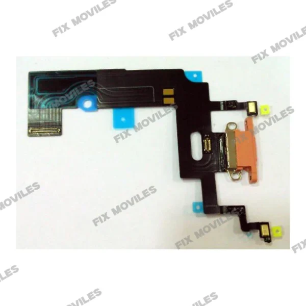 iPhone XR Orange Charging Port Flex Cable