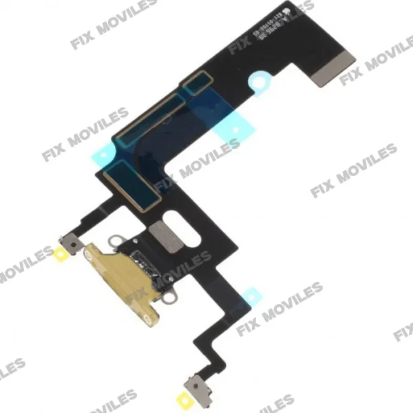 iPhone XR Yellow Charging Port Flex Cable
