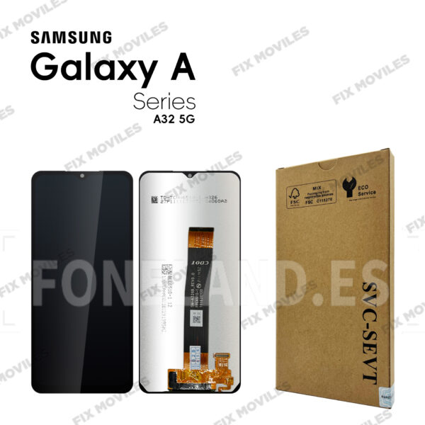 Pantalla Samsung A32 5G 2022 A326B Negro SERVICE PACK