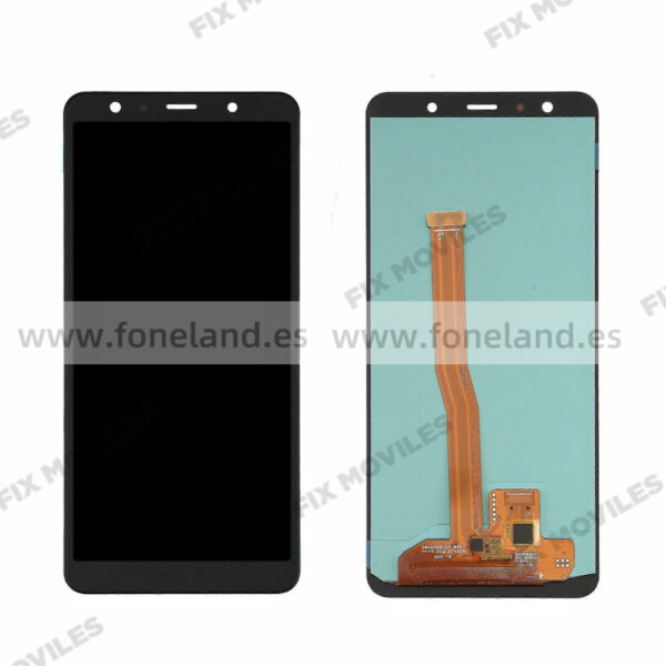 Pantalla Samsung SM-A750F GALAXY A7 (2018) OLED Negra Sin Marco