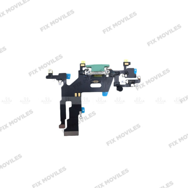 Cable Flex de Carga para iPhone 11 Verde Desmontaje