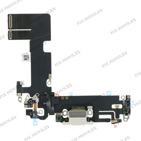 Flex de Carga para iPhone 13 Blanco Desmontaje