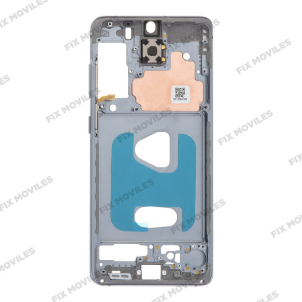 Carcasa Frontal para Samsung S20 G980F Plateado con adesivo pantalla completo