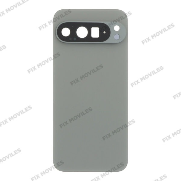 Tapa Trasera para Google Pixel 9 Pro XL Gris con Lente EXCELLENT
