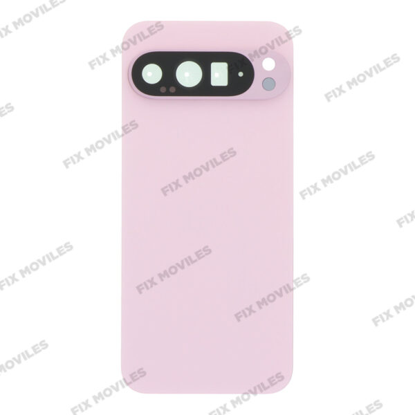 Tapa Trasera para Google Pixel 9 Pro XL Rosa con Lente EXCELLENT