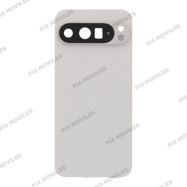 Tapa Trasera para Google Pixel 9 Pro XL Blanco con Lente EXCELLENT