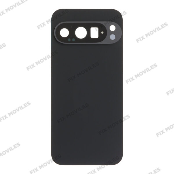 Tapa Trasera para Google Pixel 9 Pro Negro con Lente EXCELLENT