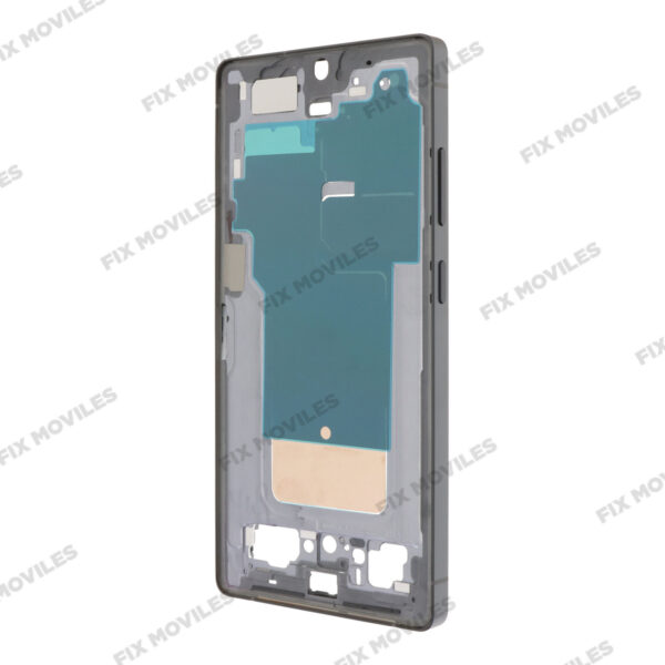 Carcasa Frontal para Samsung S25 Ultra 5G S938B Negro con adesivo pantalla completo