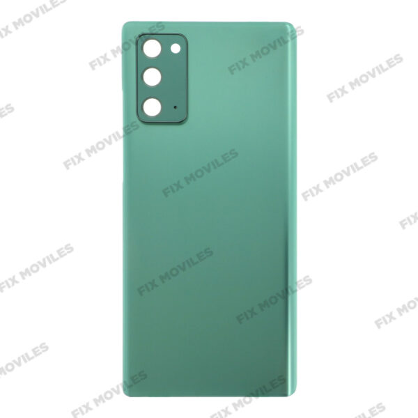 Tapa Trasera para Samsung Note 20 N980F Verde Con Lente (SIN LOGO)