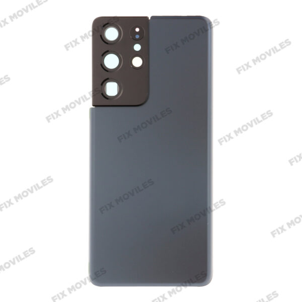 Tapa Trasera para Samsung S21 Ultra G998B Azul Con Lente (SIN LOGO)