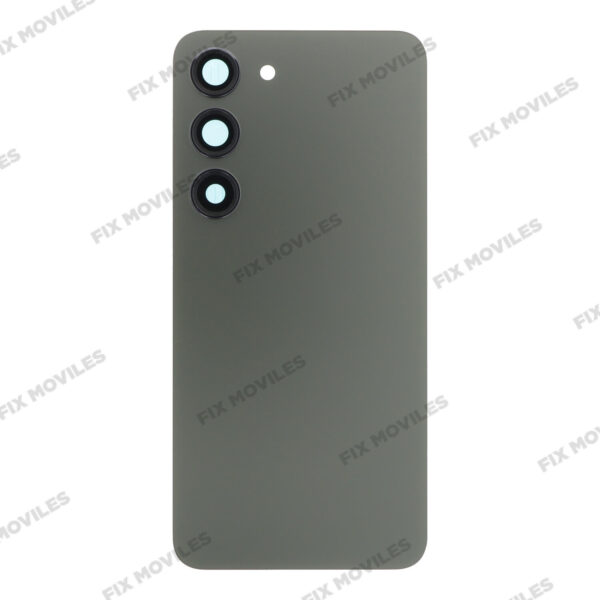 Tapa Trasera para Samsung S23 S911B Verde Con Lente (SIN LOGO)