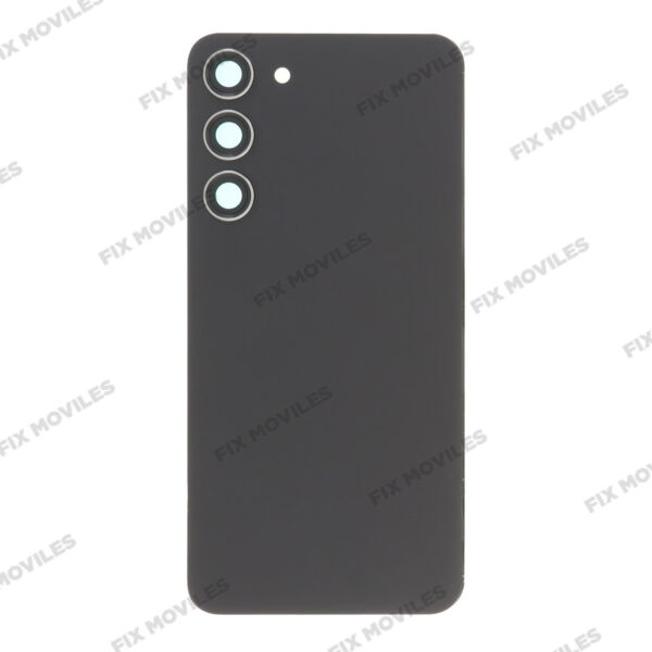Tapa Trasera para Samsung S23 Plus S916B Negro Con Lente (SIN LOGO)