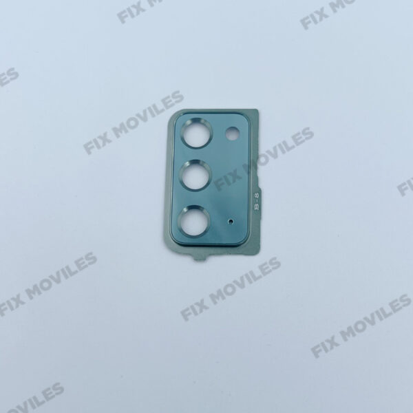 Lente Cristal Camara con Marco para Samsung Note 20 N980F Verde camara