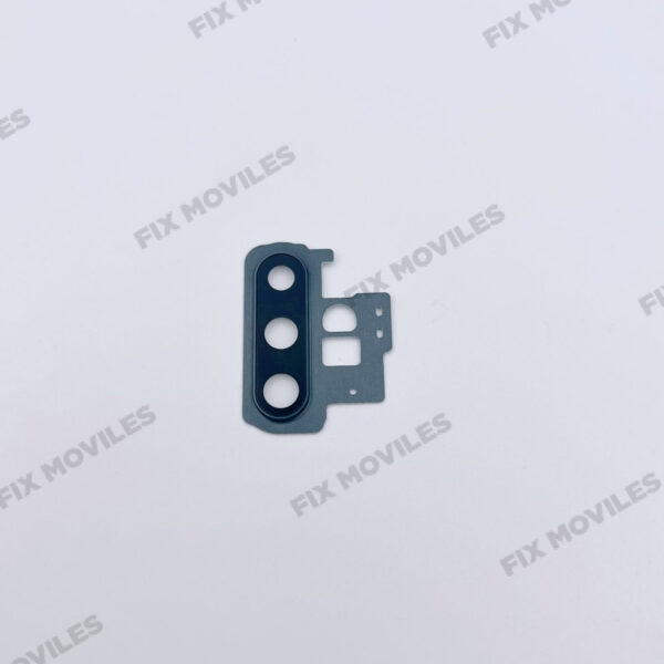 Lente Cristal Camara Con Marco para Samsung Note 10 Plus N975F Negro camara