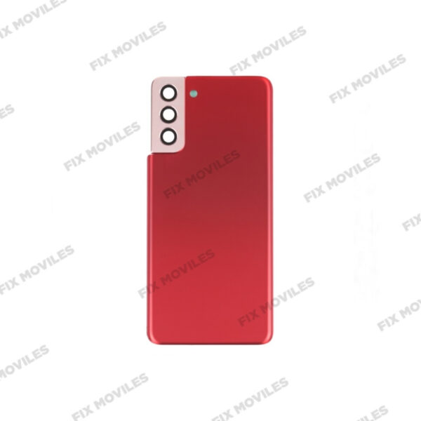 Tapa Trasera Samsung S21 Plus 5G G996B Rojo con Lente