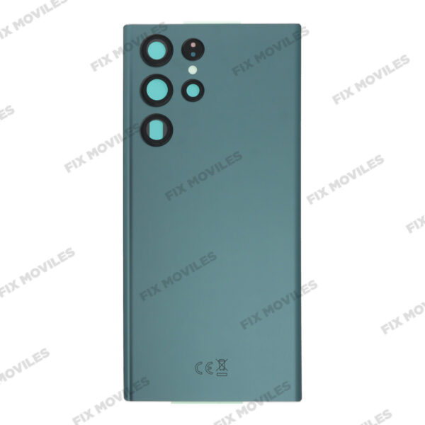 Tapa Trasera Samsung S22 Ultra 5G S908B Verde con Lente