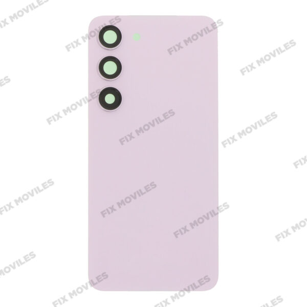 Tapa Trasera Samsung S23 S911B Lila con Lente