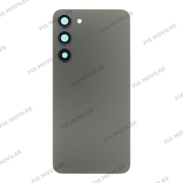 Tapa Trasera Samsung S23 Plus S916B Verde Oscuro con Lente