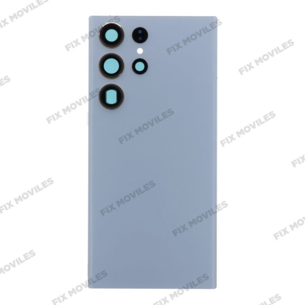 Tapa Trasera Samsung S23 Ultra S918B Azul Cielo con Lente