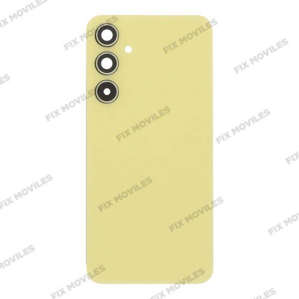 Tapa Trasera Samsung A35 5G A356B Amarillo EXCELLENT con Lente