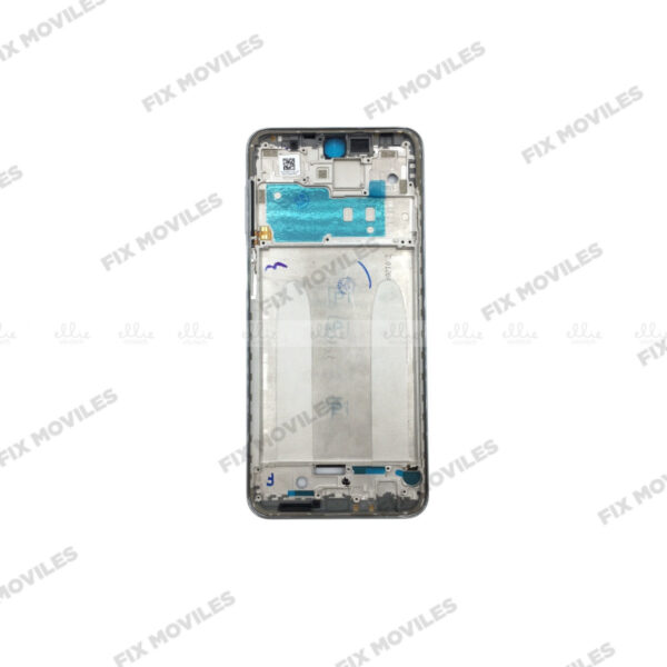 Carcasa Frontal(A) para Xiaomi Redmi Note 9S / Redmi Note 9 Pro Plateado