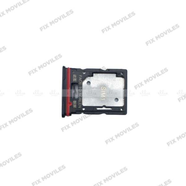 Bandeja de SIM para Xiaomi Redmi Note 11 Pro Plus 5G Negro