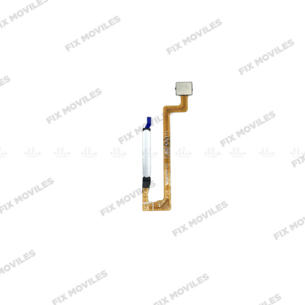 Cable Flex Lector de Huella para Redmi Note 12 5G / Poco X5 5G Blanca / Gris