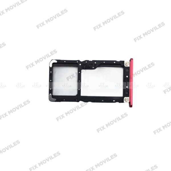 Bandeja de la Tarjeta SIM para Xiaomi Mi 8 Lite Rojo